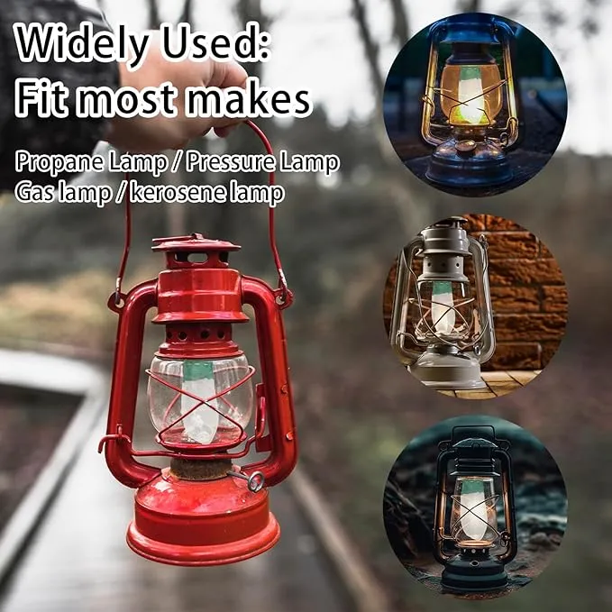 10PCS Lanterns Mantles, Propane Lantern Mantles, Gas Lamp Mantles, String Tie Lantern Mantles, Gas Lantern Mantles, Gas Lantern Covers for Fueled Lanterns, Outdoor Camping Lantern Mantles
