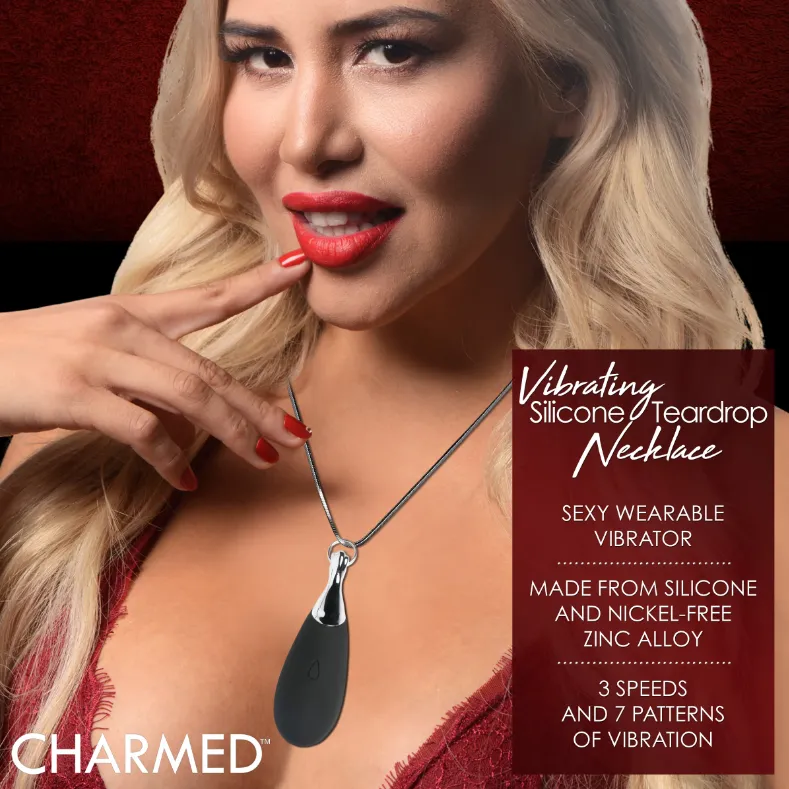 10X Vibrating Teardrop Necklace *