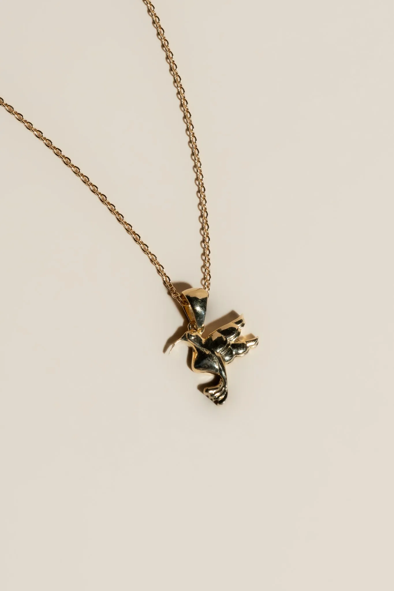 14K Colibrí Grande Necklace