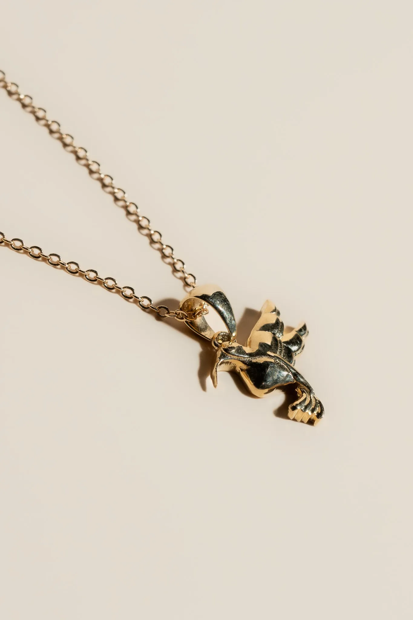 14K Colibrí Grande Necklace