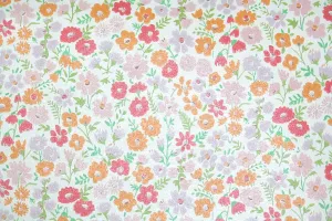 1970s Floral Vintage Wallpaper