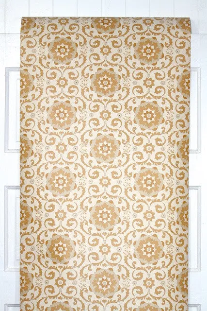 1970s Geometric Vintage Wallpaper