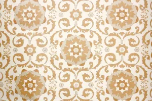 1970s Geometric Vintage Wallpaper