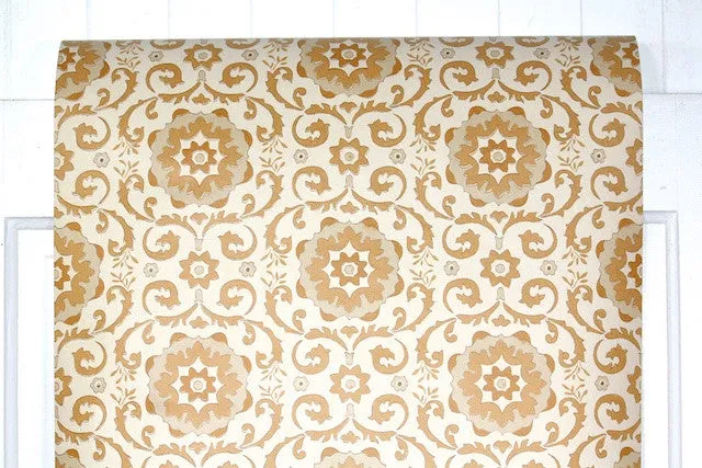 1970s Geometric Vintage Wallpaper