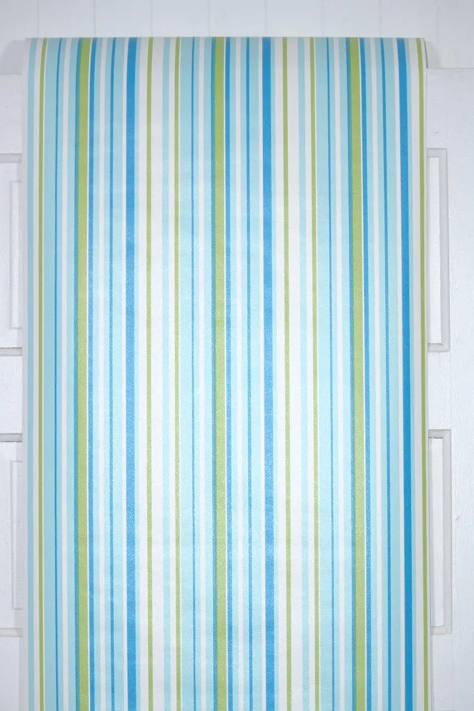 1970s Stripe Vintage Wallpaper