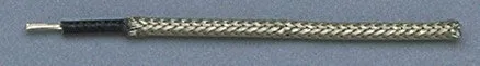 22 Gauge Vintage Style Stranded Wire, Cloth Covered With Braided Shield