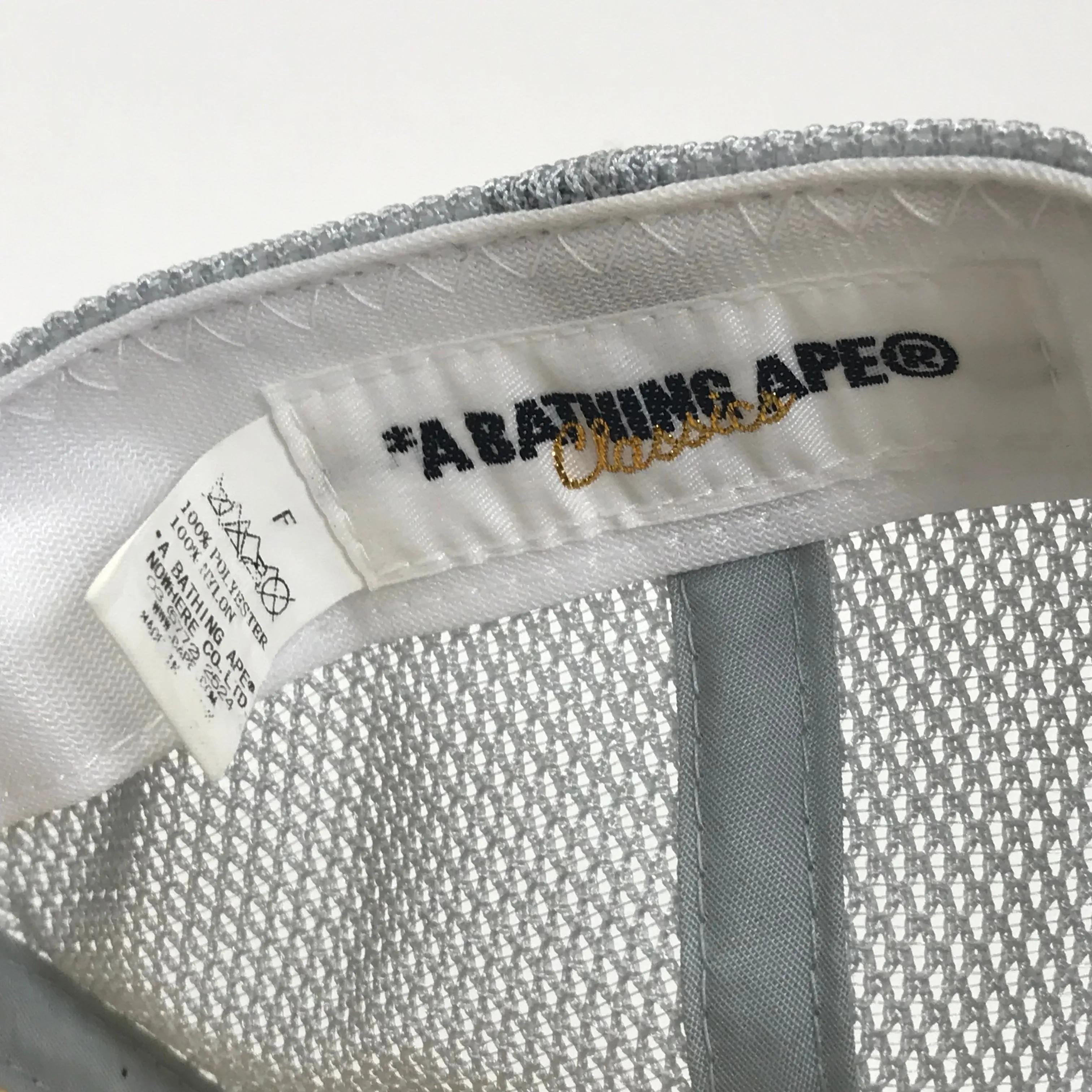 A Bathing Ape Bape Bape Vintage Kanazawa Limited Mesh Trucker Cap