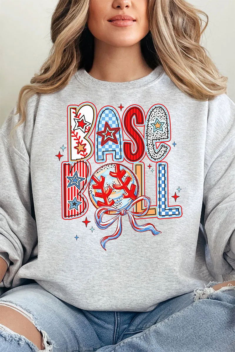 All Things Baseball Doodle Heavy-weight Crew Sweatshirt