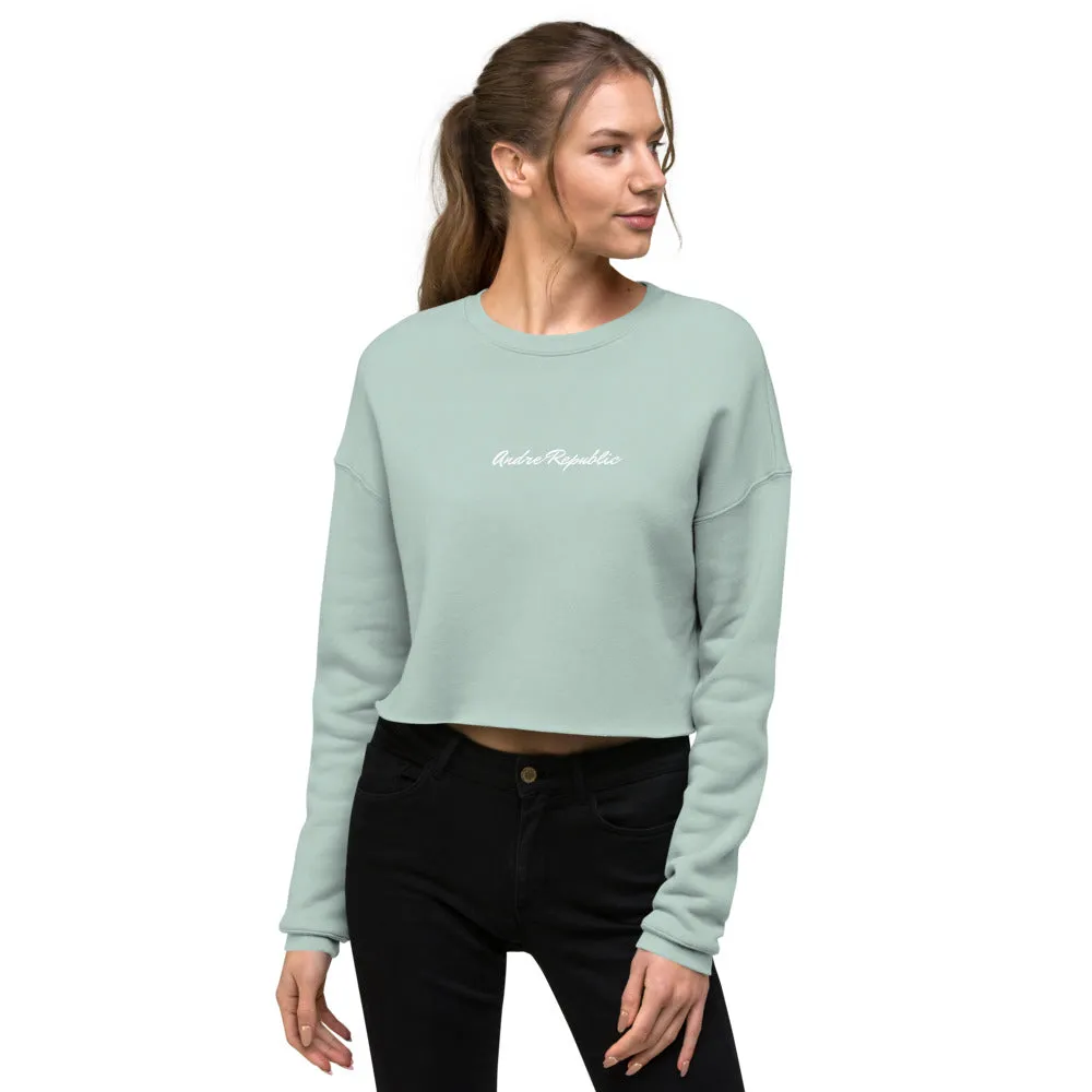 Andre Republic Crop Sweatshirt