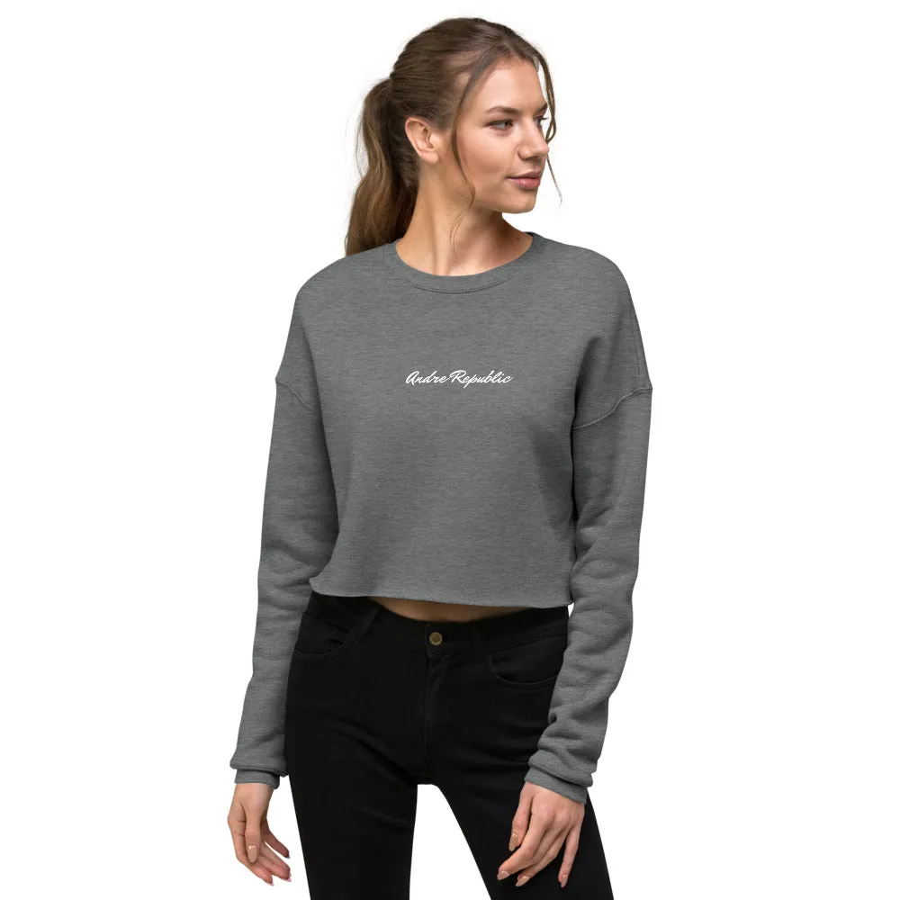Andre Republic Crop Sweatshirt