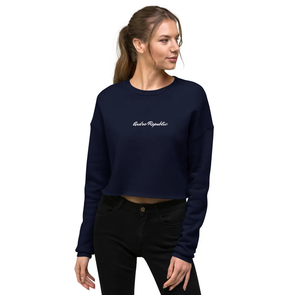 Andre Republic Crop Sweatshirt