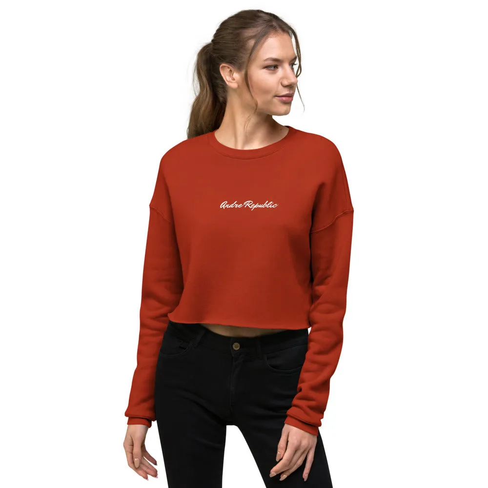 Andre Republic Crop Sweatshirt