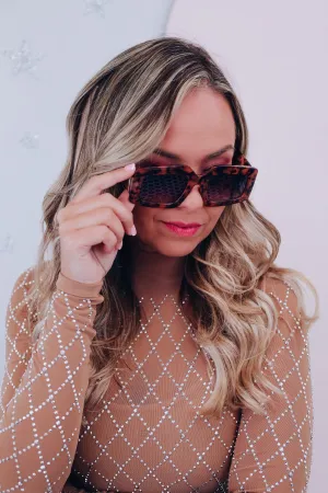 Ani Acetate Fashion Sunglasses - Tortoise