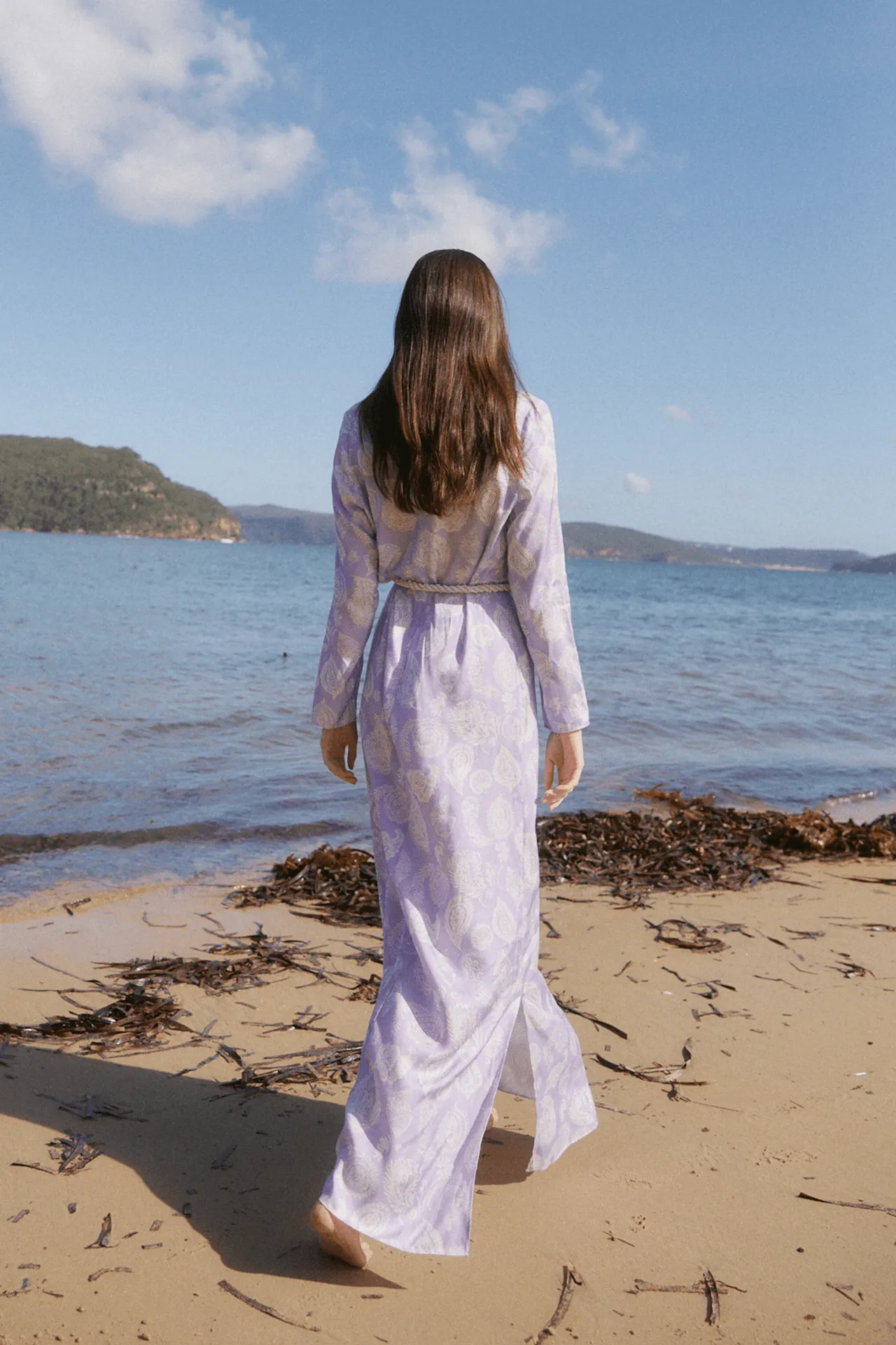 Annie Long Sleeve Slip Dress
