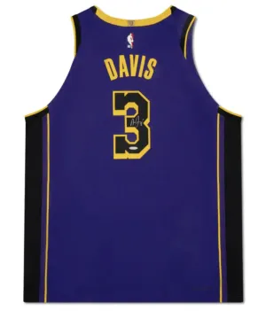 Anthony Davis Autographed 2022-23 Lakers Statement Ed Authentic Nike Jersey UDA