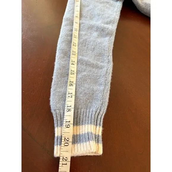 Aritzia Sunday Best Lamora Wool Blend Cardigan in Blue Size XS
