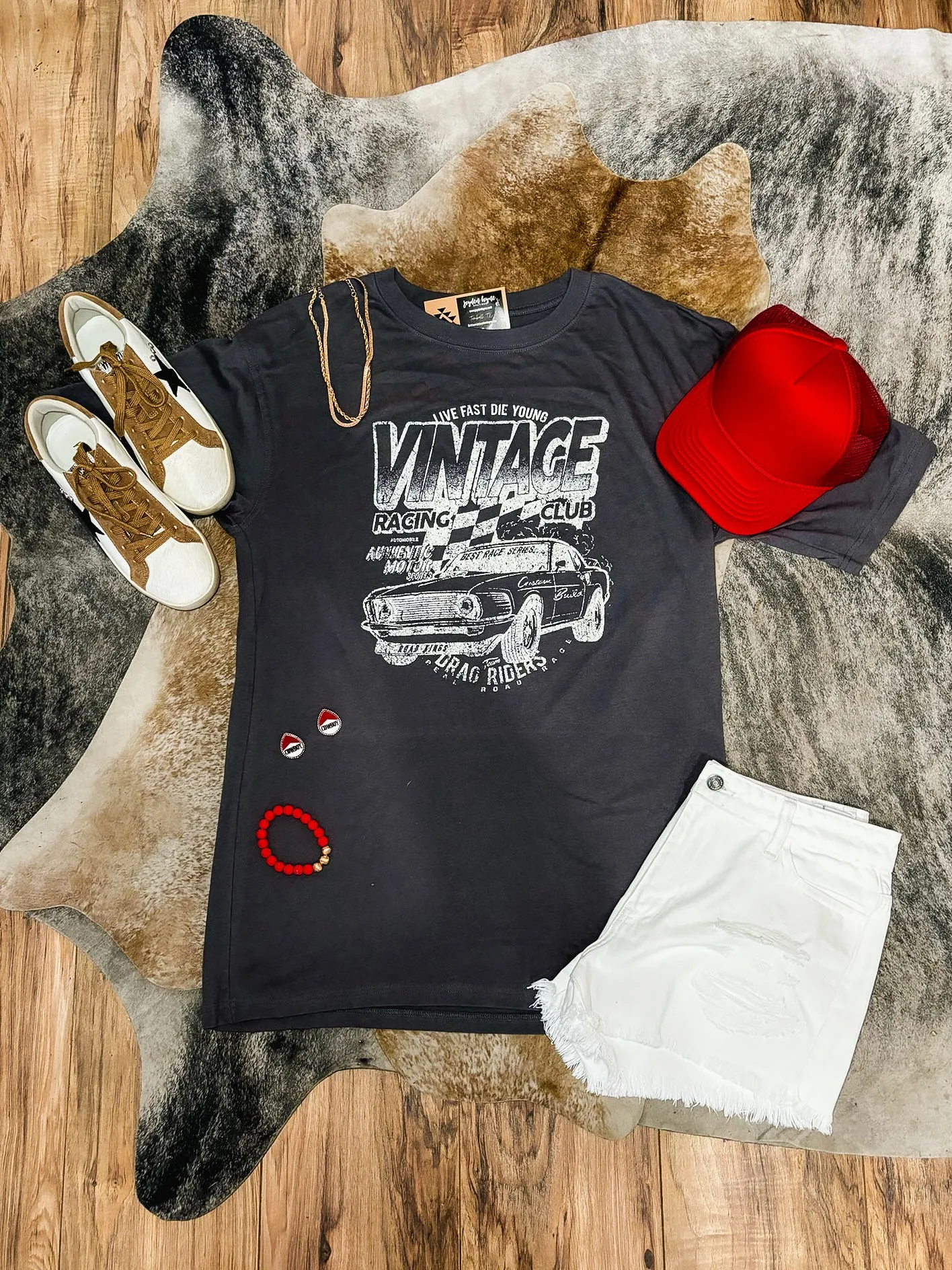 Asphalt Vintage Racing Club Graphic Tee