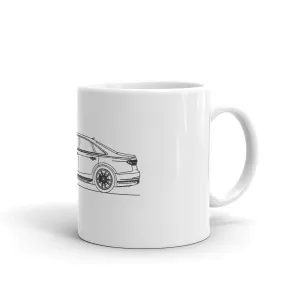 Audi D5 A8 Outline Mug
