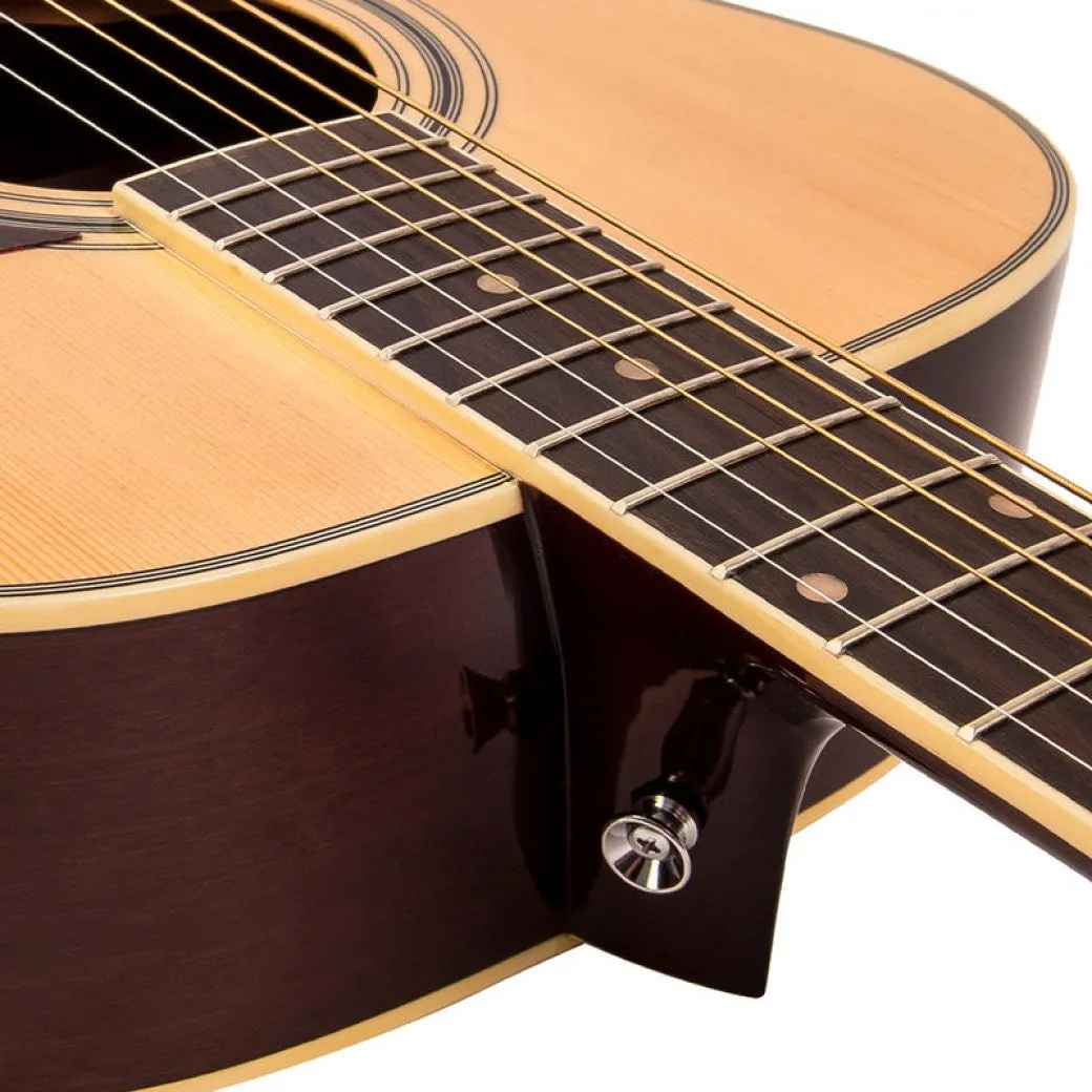 B-Stock Vintage Acoustic Guitar V300 - Solid Spruce Top - Natural