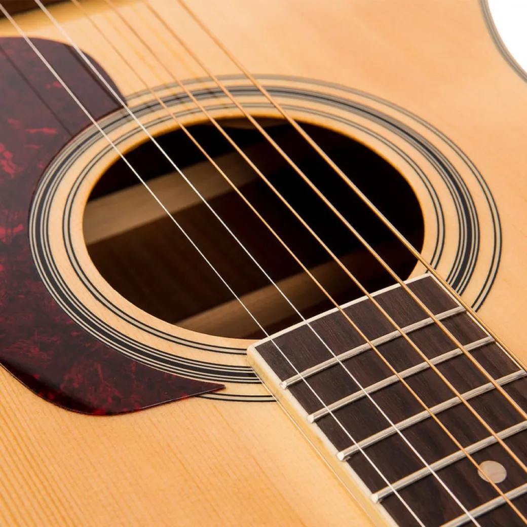 B-Stock Vintage Acoustic Guitar V300 - Solid Spruce Top - Natural
