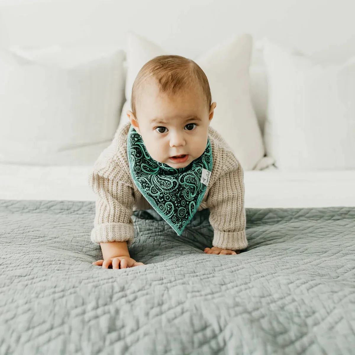 Bandana Bib Set of 4- Jo