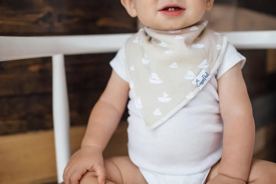 Bandana Bib Set of 4- Pacific