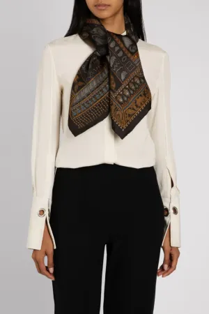 Bastets Bounty- Onyx- Silk Twill