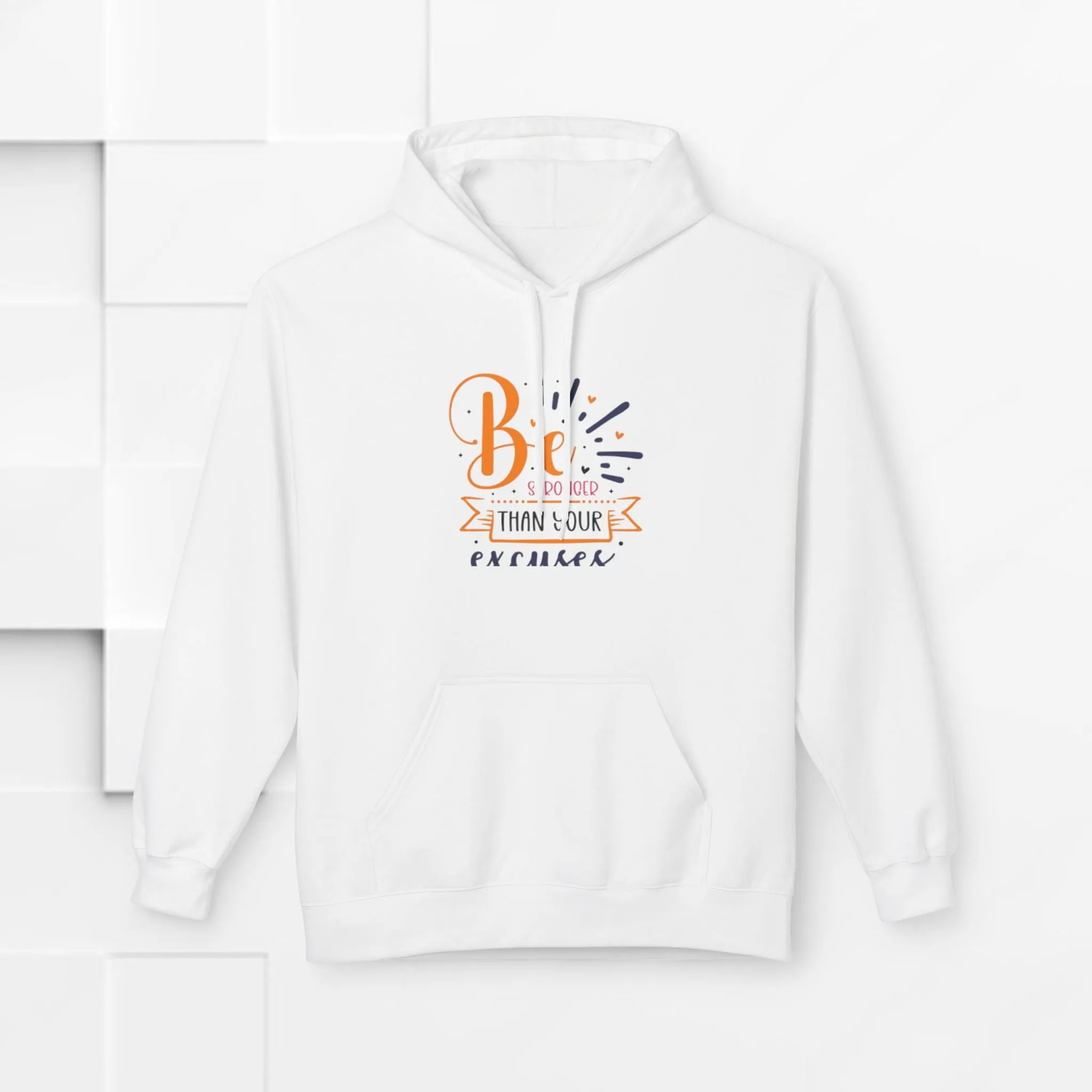 Be Brighter Than Your Excuses Unisex Hoodie