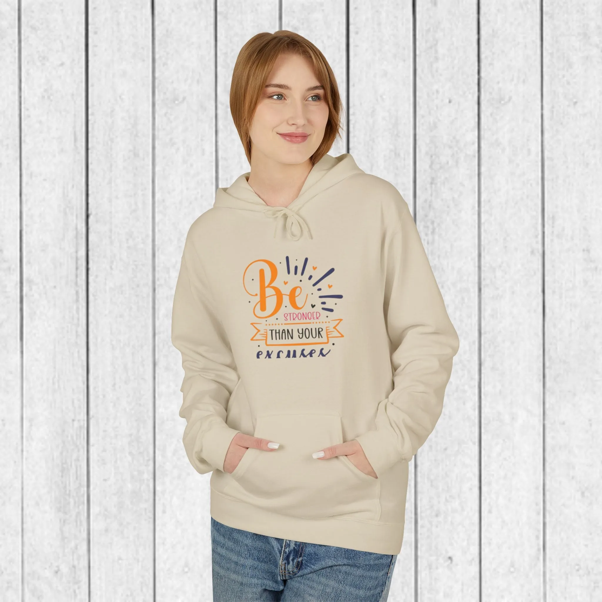 Be Brighter Than Your Excuses Unisex Hoodie