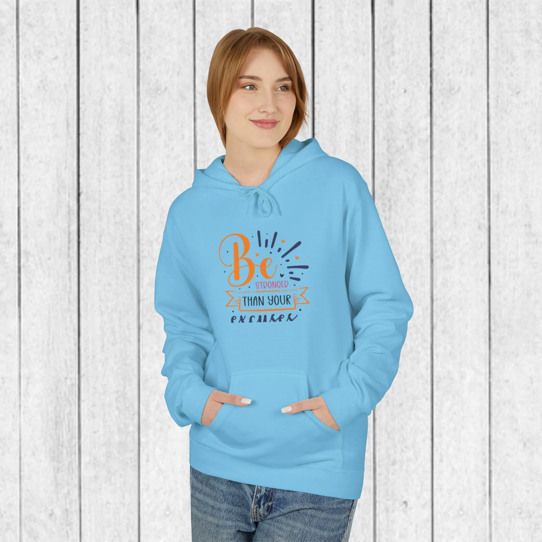 Be Brighter Than Your Excuses Unisex Hoodie