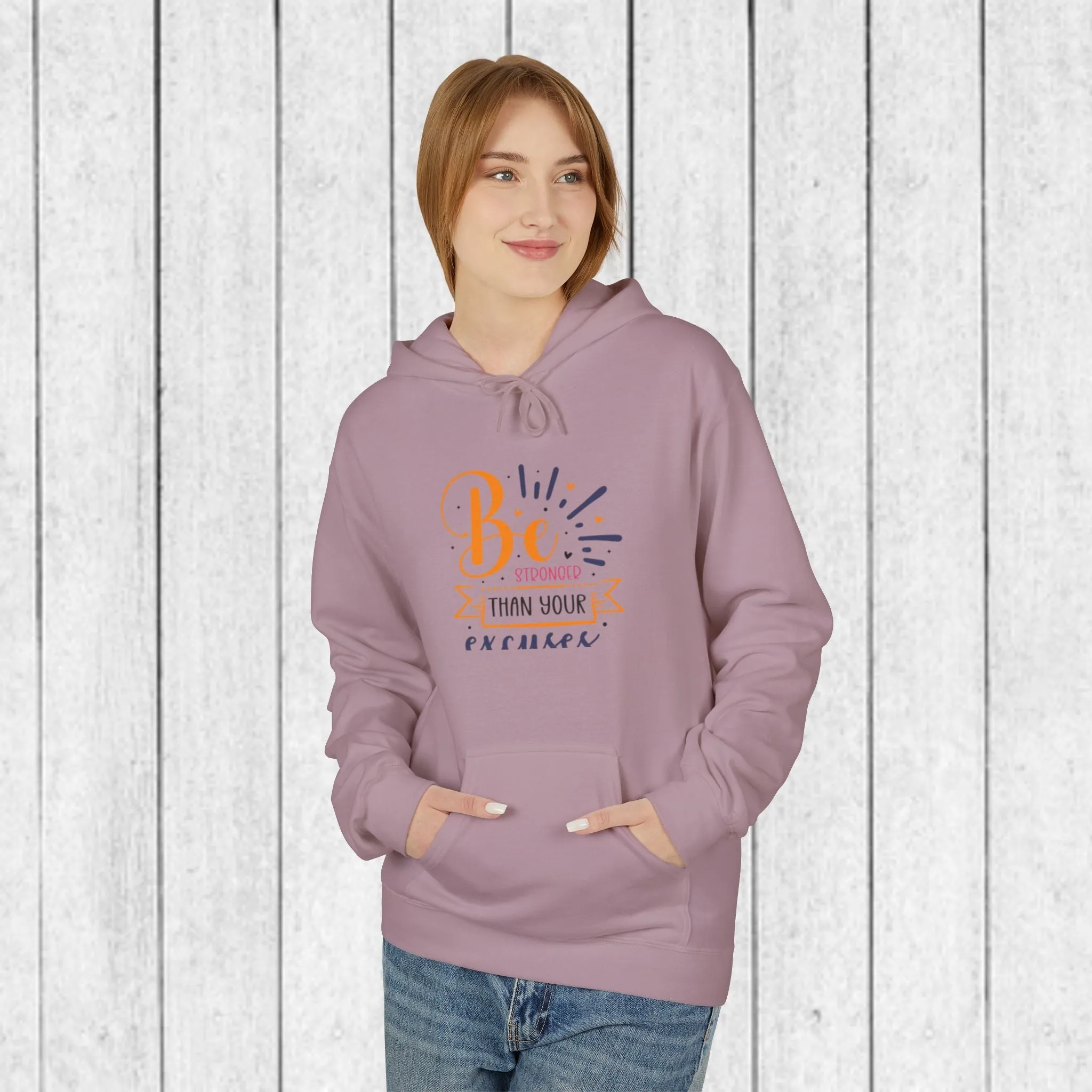 Be Brighter Than Your Excuses Unisex Hoodie