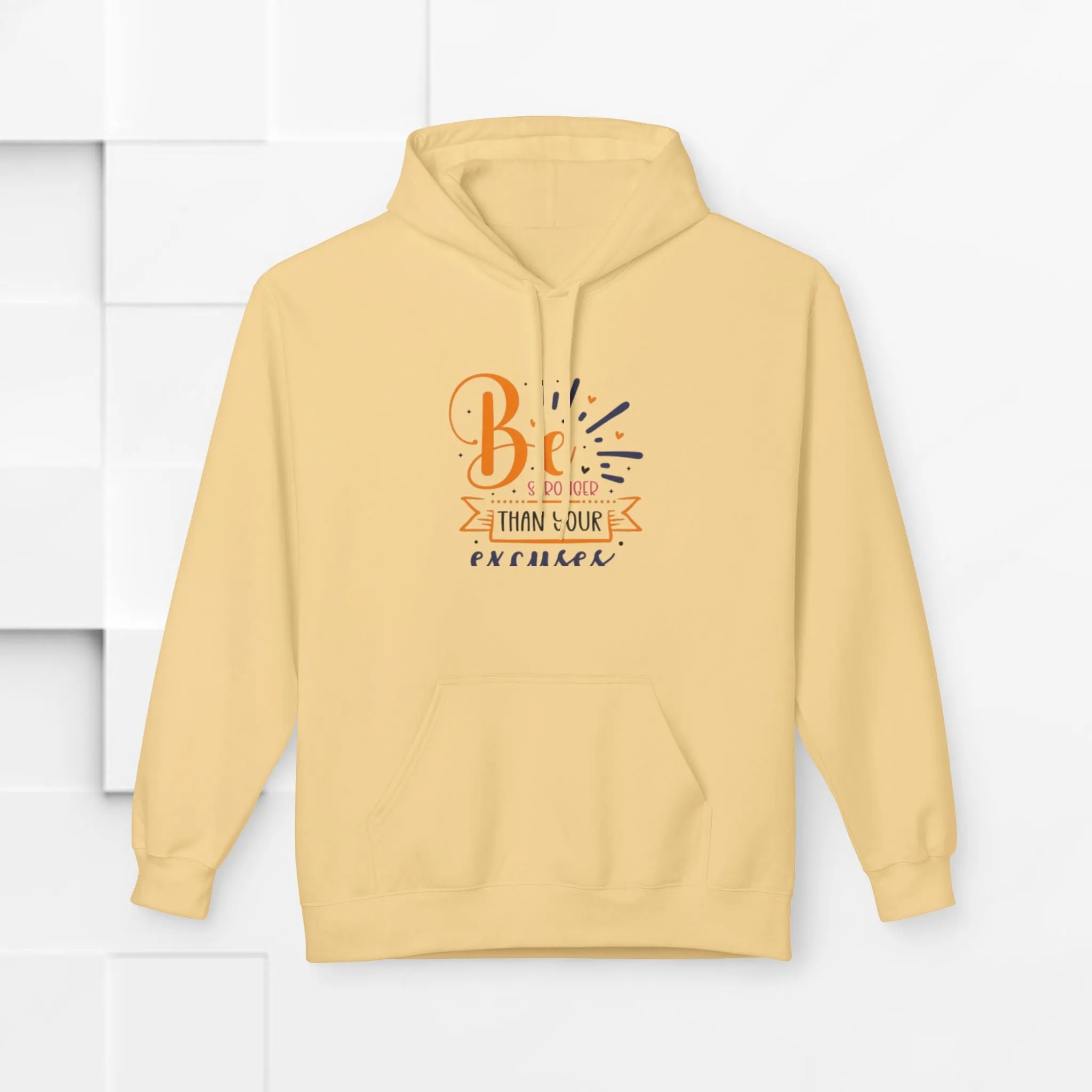 Be Brighter Than Your Excuses Unisex Hoodie
