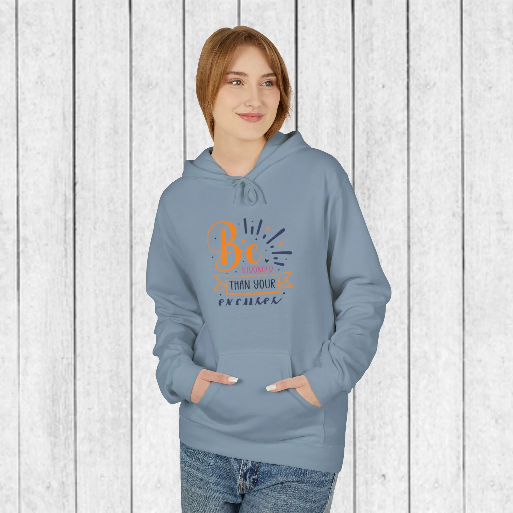 Be Brighter Than Your Excuses Unisex Hoodie