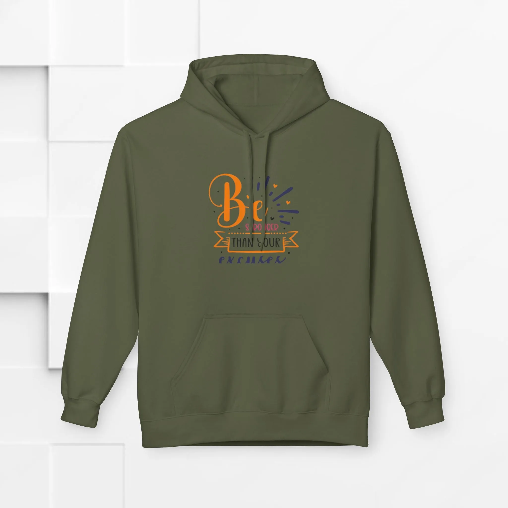 Be Brighter Than Your Excuses Unisex Hoodie