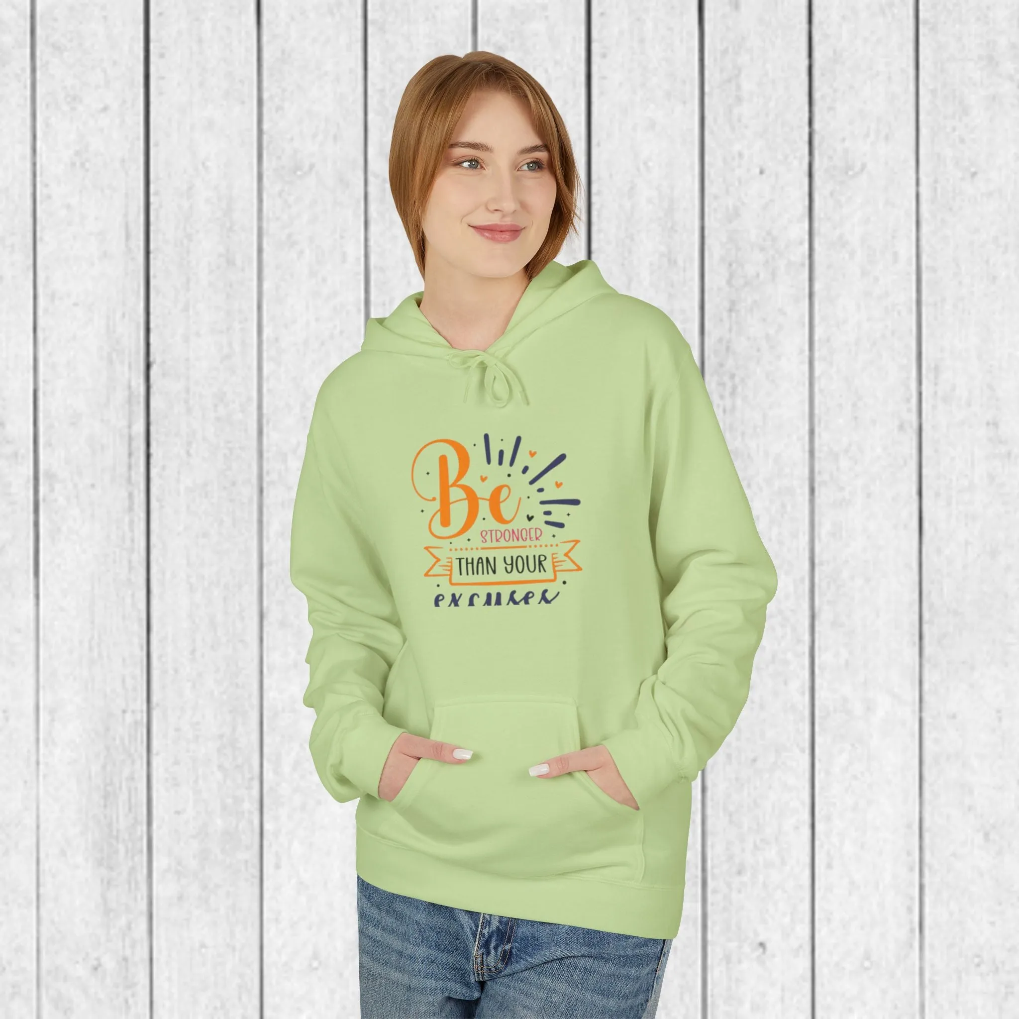 Be Brighter Than Your Excuses Unisex Hoodie