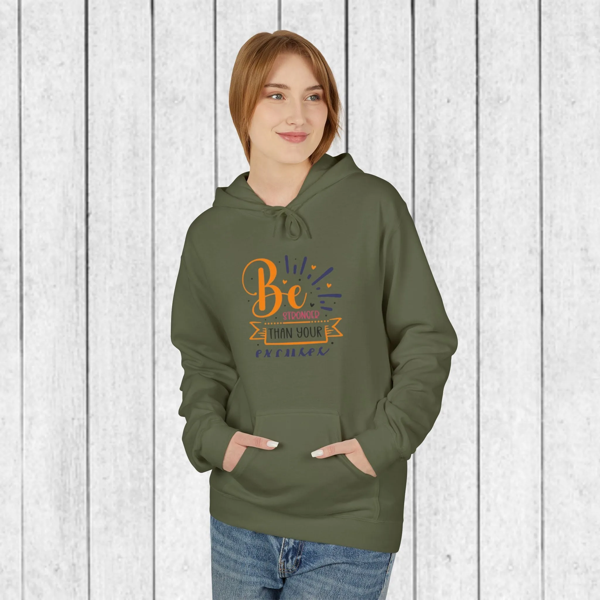 Be Brighter Than Your Excuses Unisex Hoodie