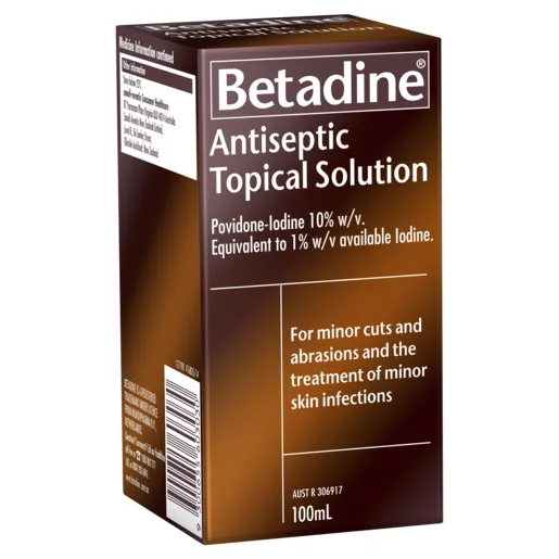 BETADINE Antiseptic Top. Sol. 100ml