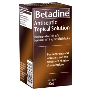 BETADINE Antiseptic Top. Sol. 100ml