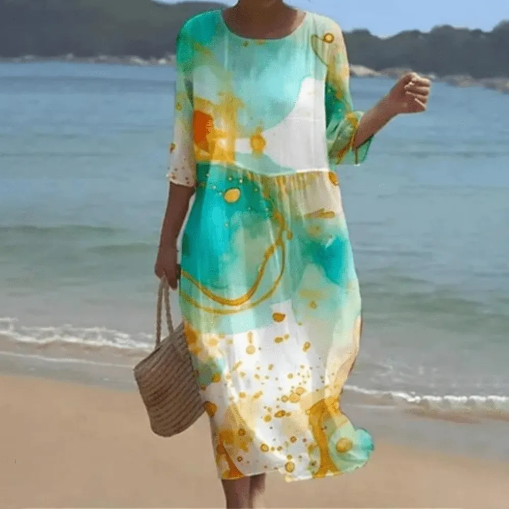 Beverly – Graceful Belly-Hiding Dress