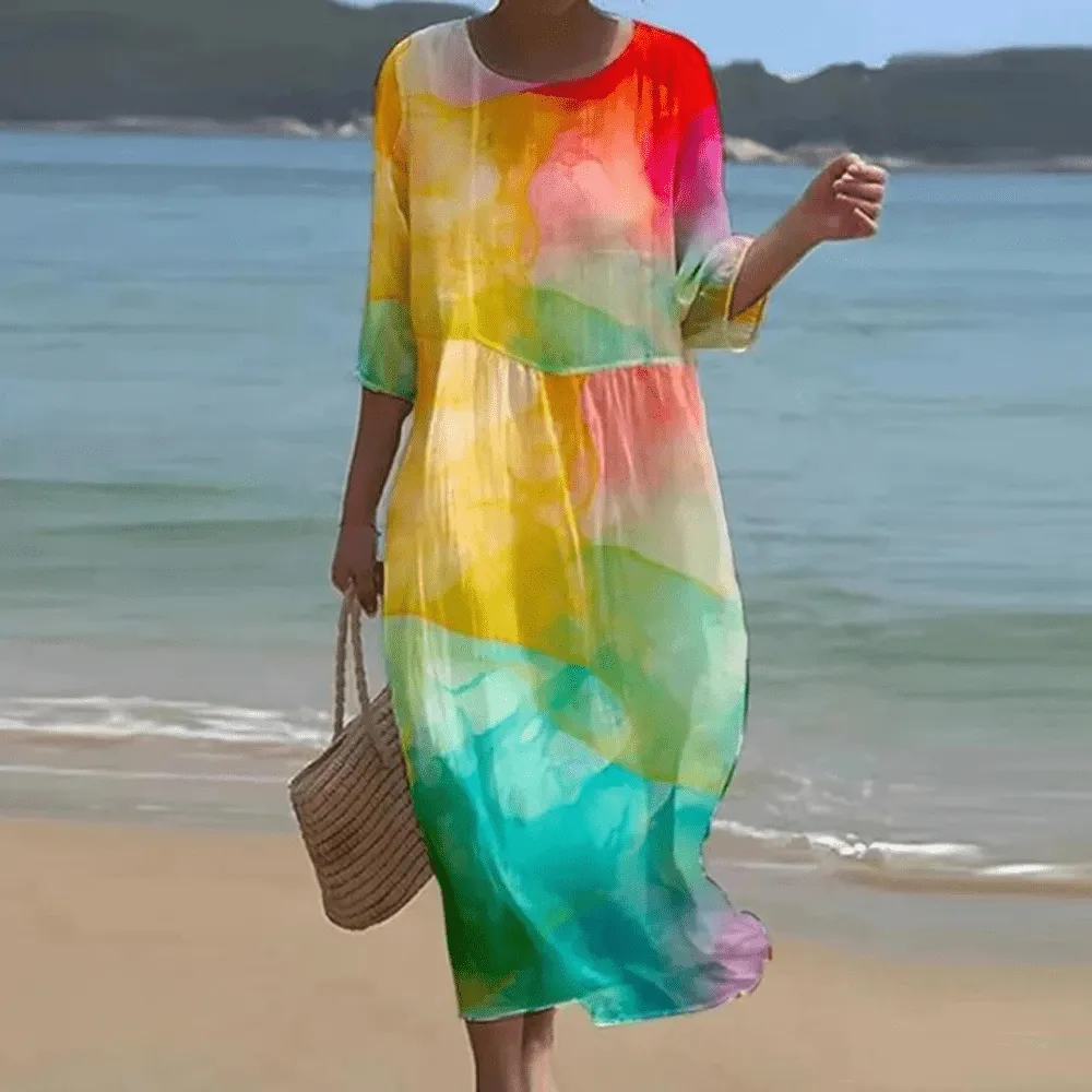 Beverly – Graceful Belly-Hiding Dress