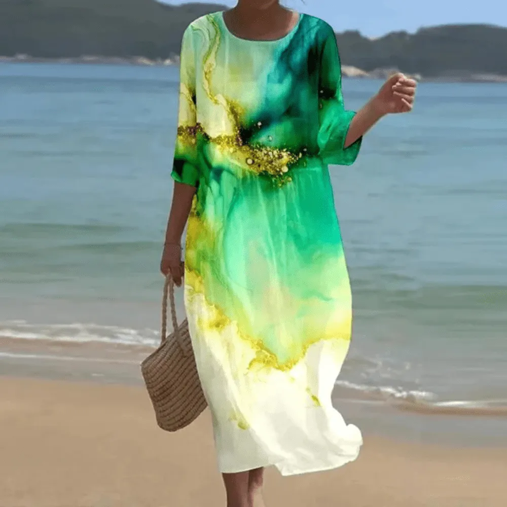 Beverly – Graceful Belly-Hiding Dress