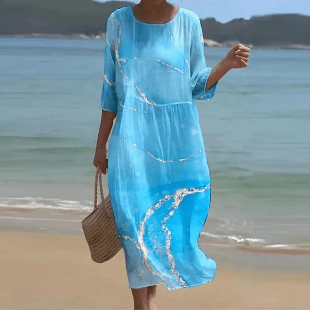 Beverly – Graceful Belly-Hiding Dress