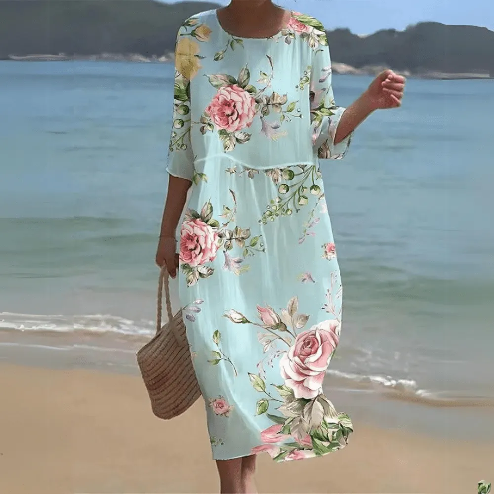 Beverly – Graceful Belly-Hiding Dress