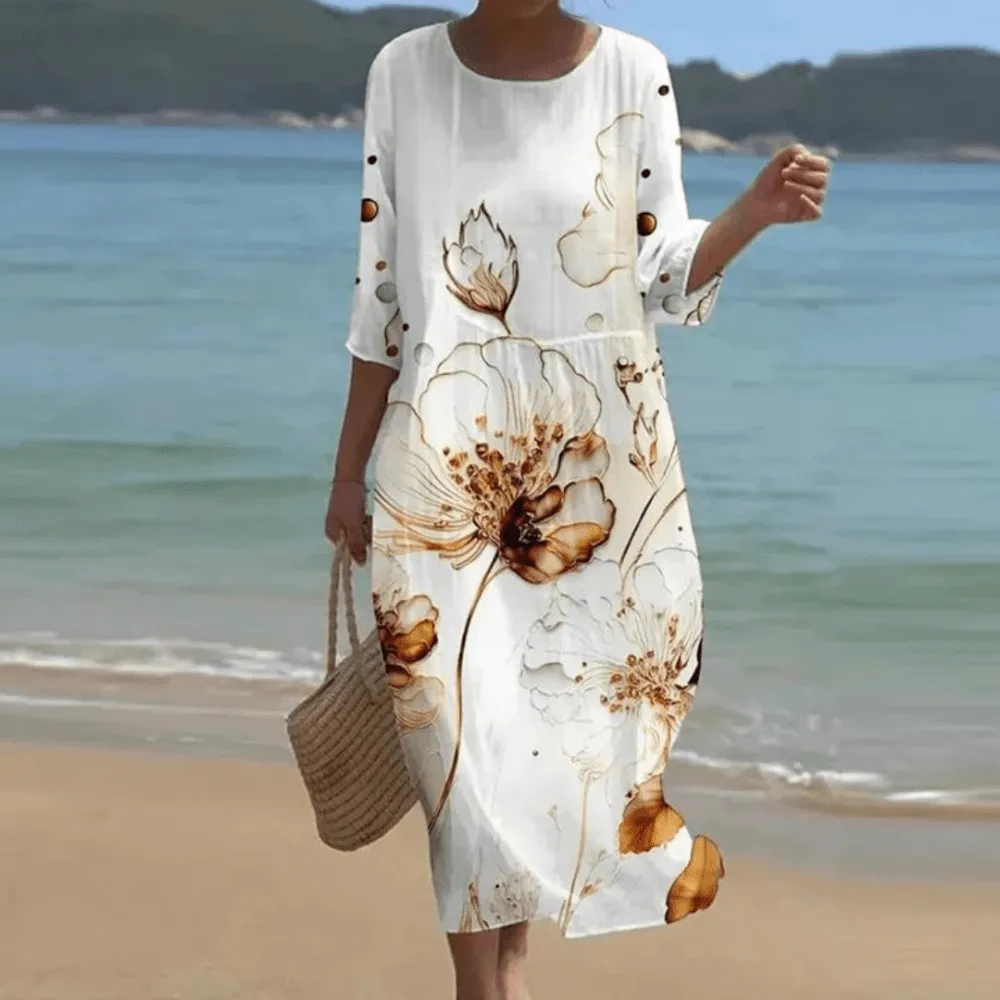 Beverly – Graceful Belly-Hiding Dress