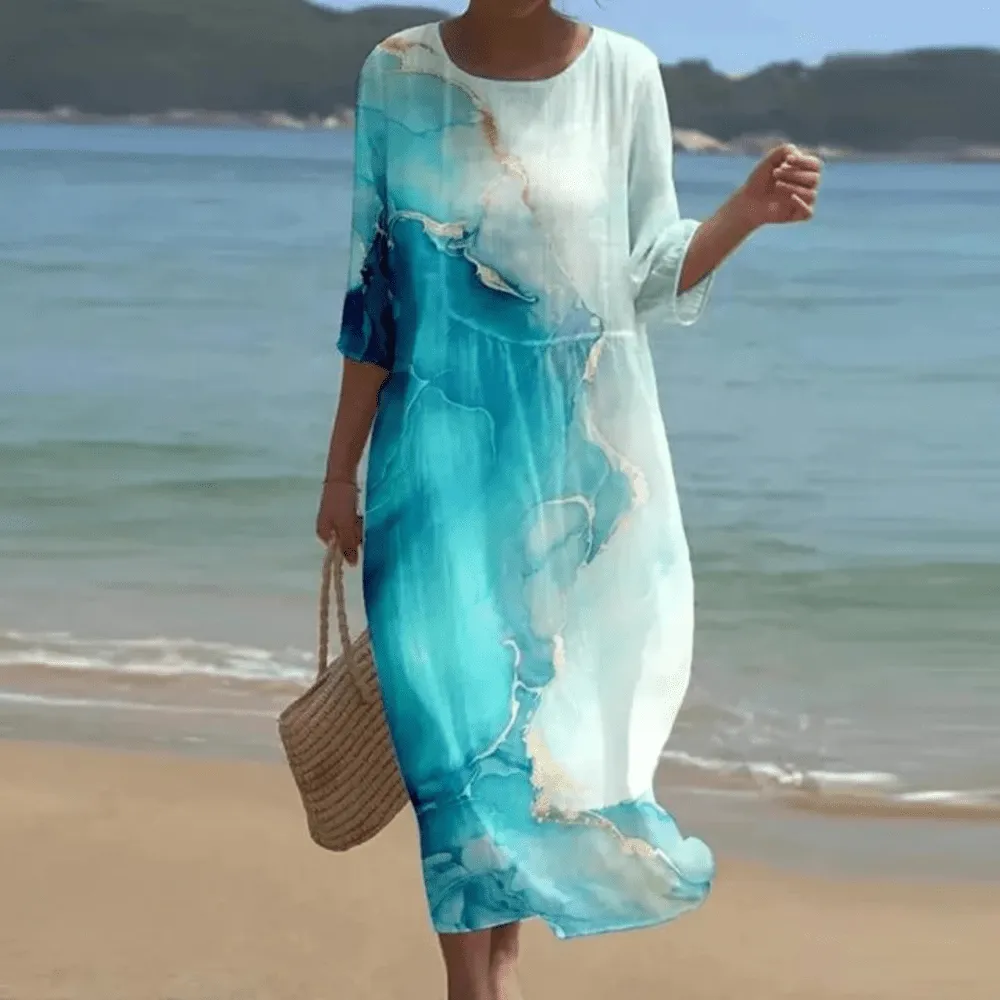 Beverly – Graceful Belly-Hiding Dress