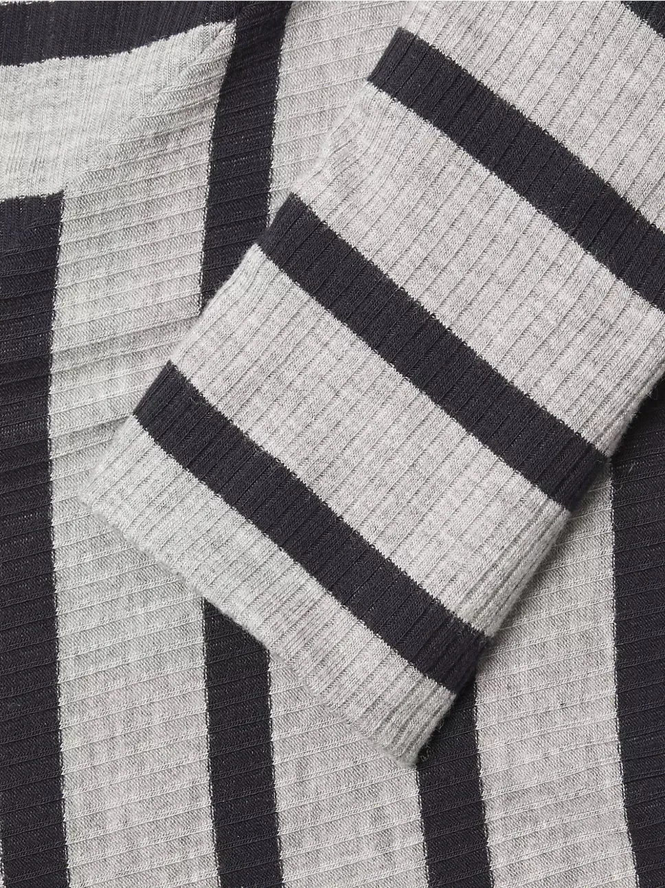 Bias Stripe Knit Dress