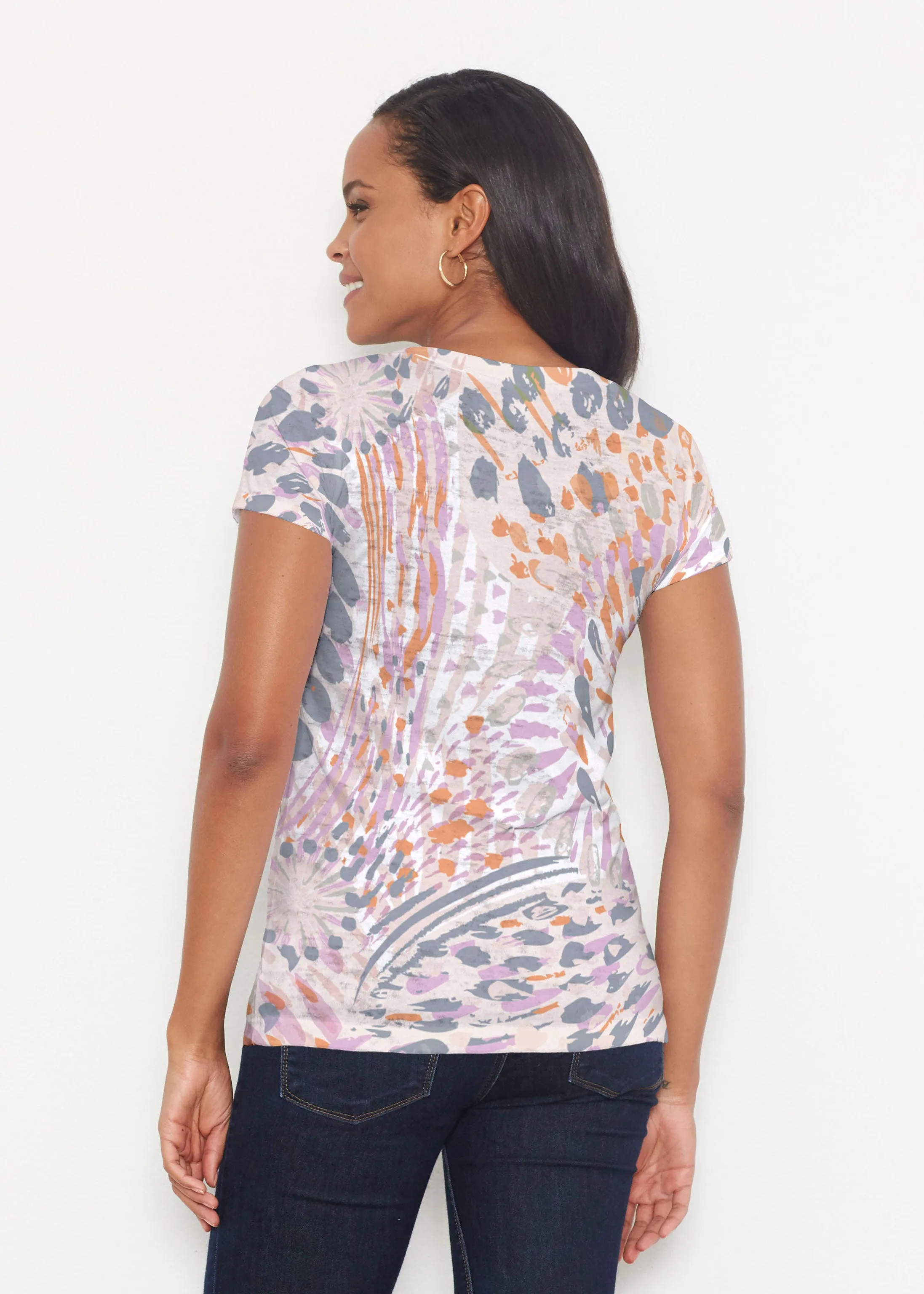 Big Bang (8092) ~ Short Sleeve Scoop Shirt