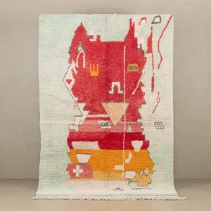 Bissat - vintage boujad rug