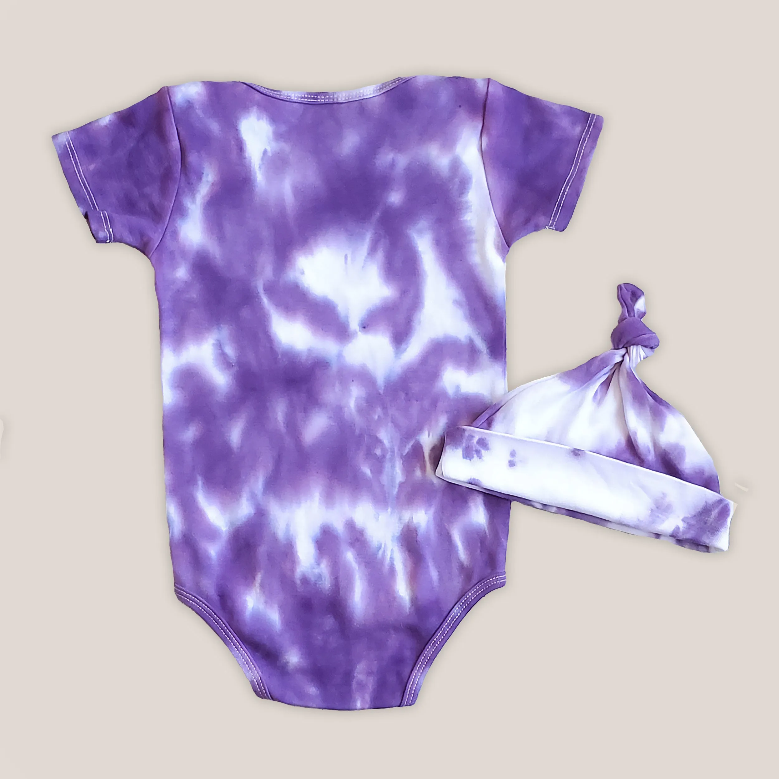 Blooming Lotus Organic Tie Dye Baby Set