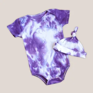 Blooming Lotus Organic Tie Dye Baby Set